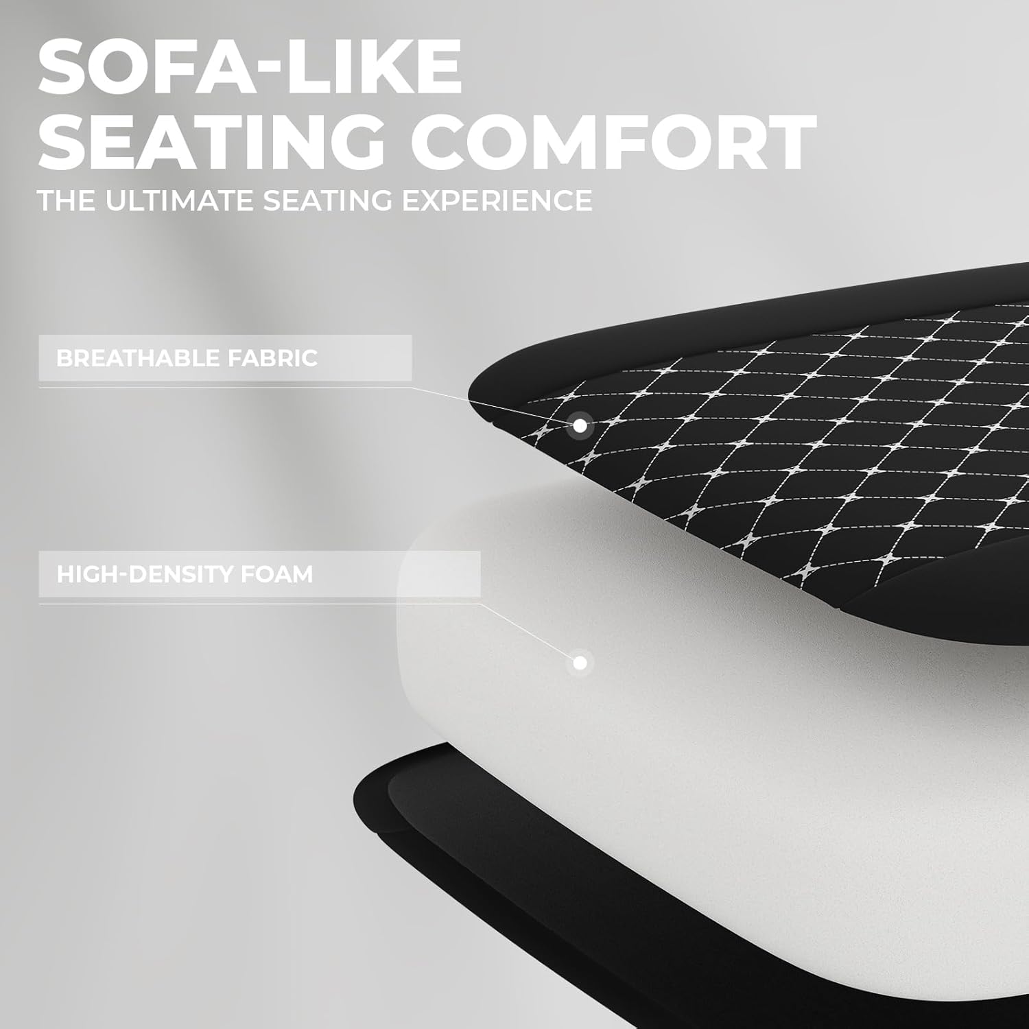 Gaming Chair with Massage,Ergonomic PC Gaming Chair Computer Chairs with Footrest Comfortable Headrest and Lumbar Support, High Back Blackwhite