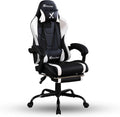 X Rocker PC Computer Gaming Desk Chair with Wheels, College Dorm Room Essentials for Guys and Girls, Adjustable, Ergonomic Office Chair, Gifts for Gamers