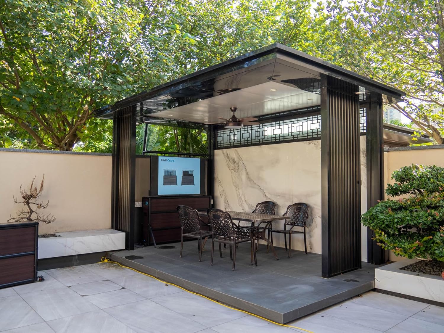 Outdoor TV Lift Cabinet for 65-75” TVs, Waterproof Motorized TV Stand for Patio, Deck, Backyard – Weatherproof & Hidden Lift Cabinet for Flat Screens, Outdoor TV Storage Box